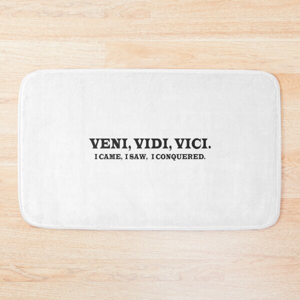 Item preview, Veni Vidi Vici- I Came I Saw I Conquered - Julius Caeser Quote 4 designed and sold by Vector-Artist.