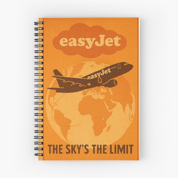 Item preview, easyJet Vintage Poster The Skys the Limit designed and sold by Skyframe Aviation.