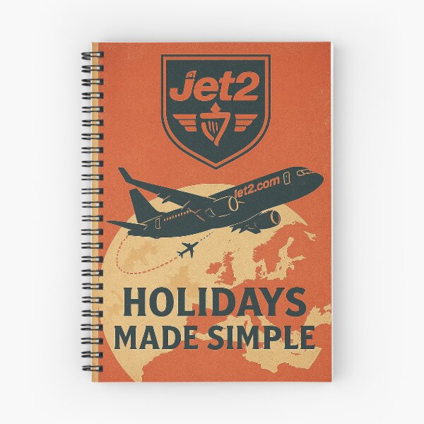 Item preview, Jet2 Vintage Poster Holidays Made Simple designed and sold by Skyframe Aviation.
