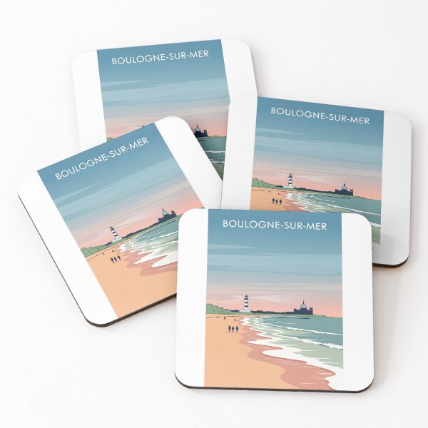Item preview, Seaside Resort Posters Collection France / 4 designed and sold by Zaytounco.