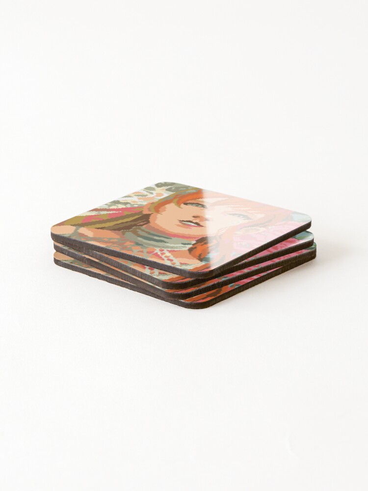 Thumbnail 4 of 5, Coasters (Set of 4), Pixel Ryne designed and sold by TrollkaRuby.