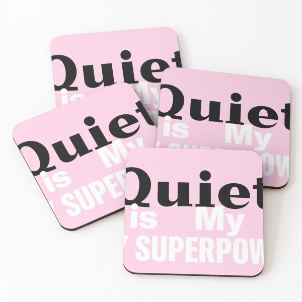 Item preview, Quiet is My Superpower – Introvert Affirmation Quote Design designed and sold by InkspiredCreation.