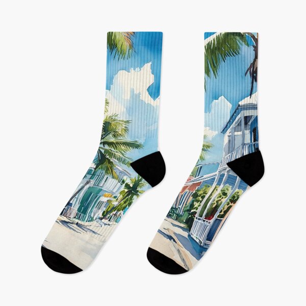 Item preview, Key West Palm Lined Avenue designed and sold by daila70.