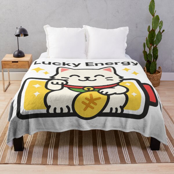 Item preview, Lucky Cat Energy Battery designed and sold by Siamcatshop.