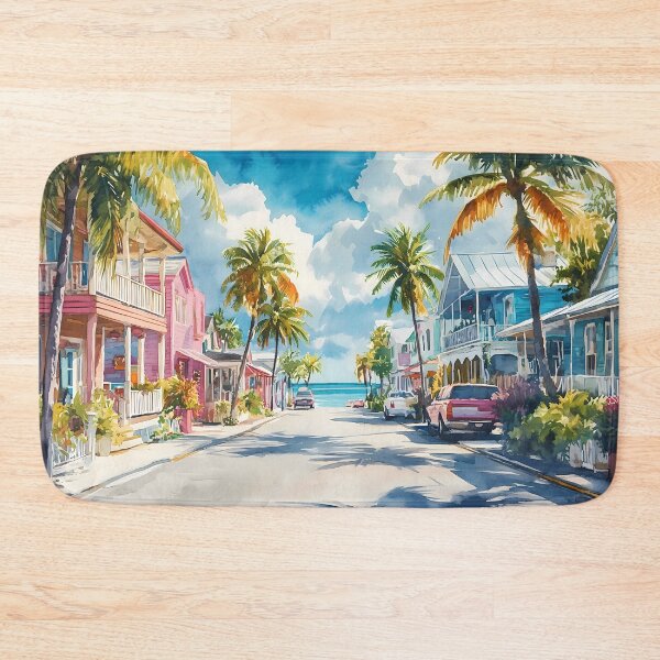 Item preview, Key West Sunset Streetview designed and sold by daila70.