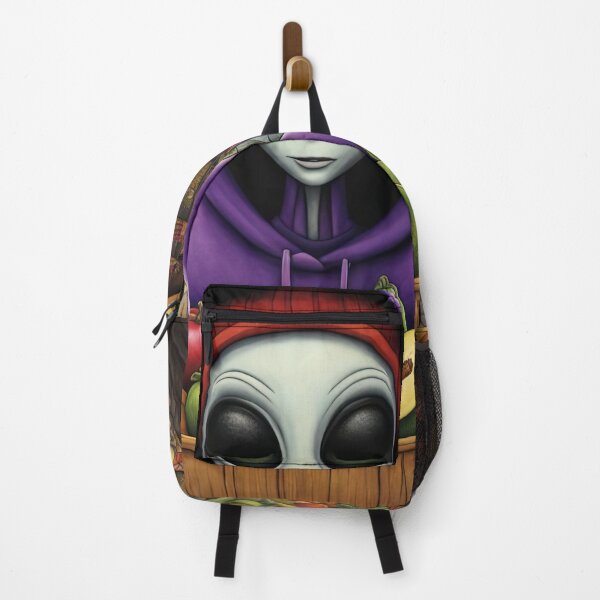 Item preview, Alien as a Market trader wearing a hoodie selling exotic fruit and veg from a market stall designed and sold by Colin Bentham.