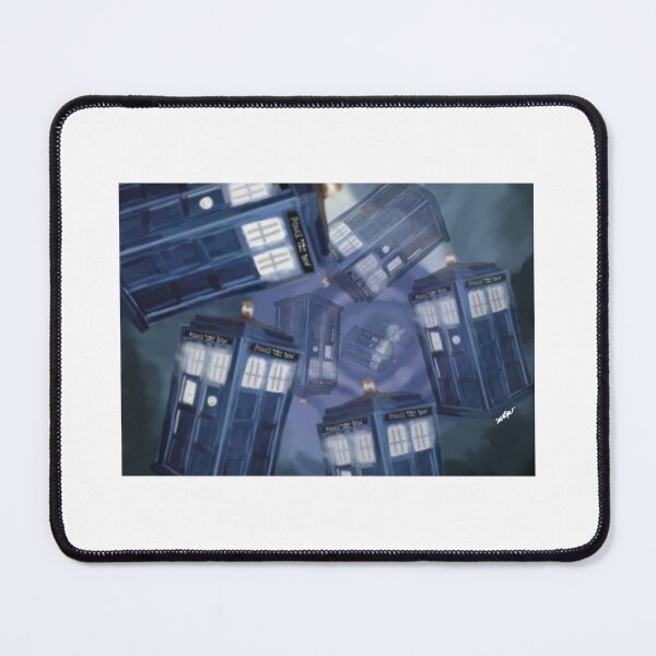 Item preview, The tardis flying through the time vortex designed and sold by lukalucalu.