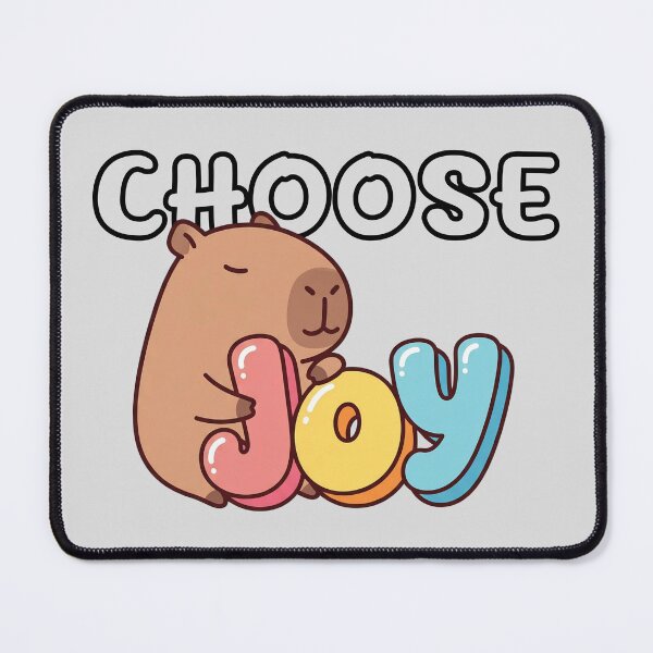 Item preview, Choose Joy - Capybara designed and sold by The magic Yellow bus.