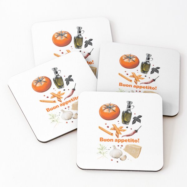 Item preview, Buon Appetito – Italian Kitchen Art Print designed and sold by GoxyVision.