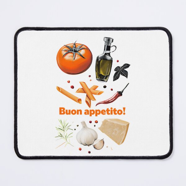 Item preview, Buon Appetito – Italian Kitchen Art Print designed and sold by GoxyVision.