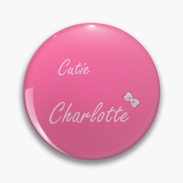 Item preview,  Cutie  Charlotte custom name designed and sold by halazidan.