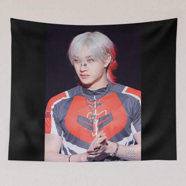 Item preview, Bang Chan MBC best leader Stray Kids KARMA Hooray Ceremony teaser images ot8 photo album SKZ stay dominate world tour skzoo kpop bang chan lee know changbin hyunjin han seungmin IN designed and sold by Kpop-Noona.