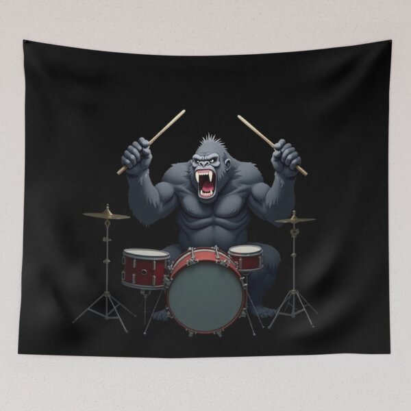 Item preview, The best drummer in the animal world designed and sold by FoxTL.