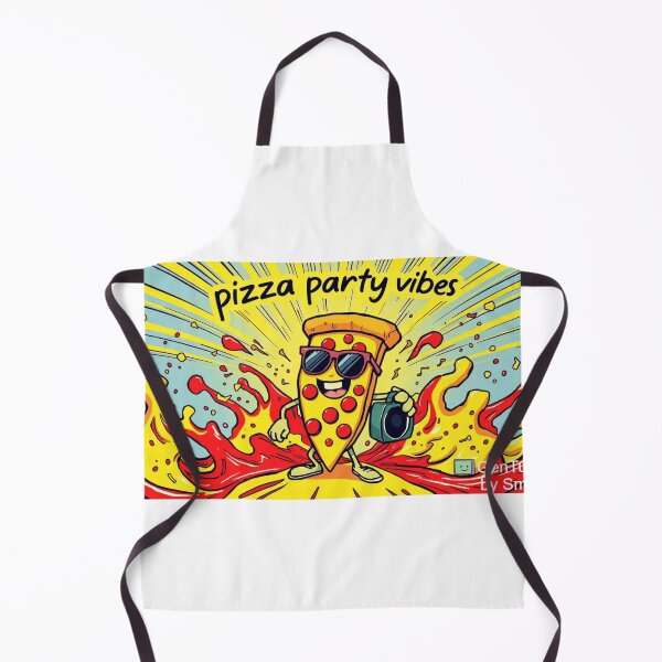 Item preview, Pizza Party Vibes - Funky Food designed and sold by InkspiredCreation.