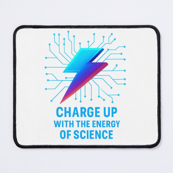 Item preview, Charge Yourself with the Energy of Science" – Futuristic Tech Power designed and sold by PabDam.