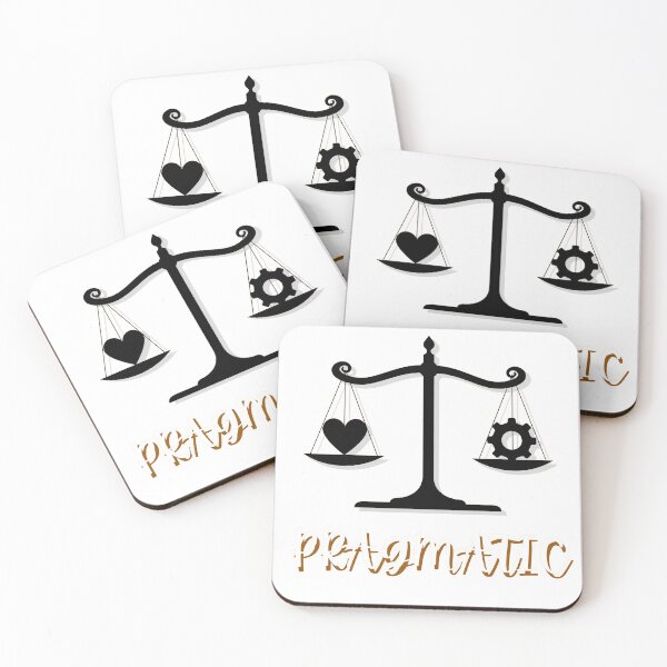 Item preview, Pragmatic Mindset • Minimalist Typography Tee designed and sold by BossBabe Prints.