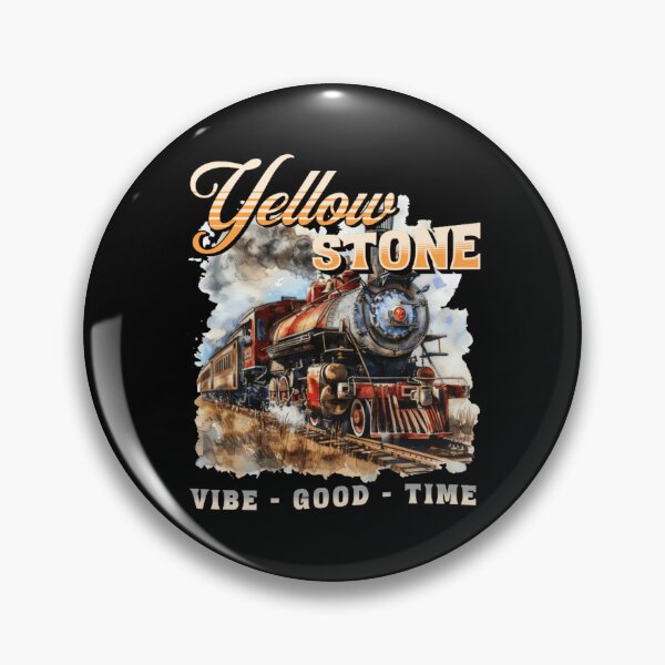 Item preview, Yellow Stone Train designed and sold by niclothing.