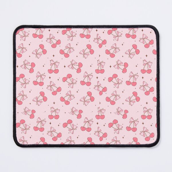Item preview, Coquette Heart Cherry Pattern – Cute Seamless Design designed and sold by smeraldosecrets.