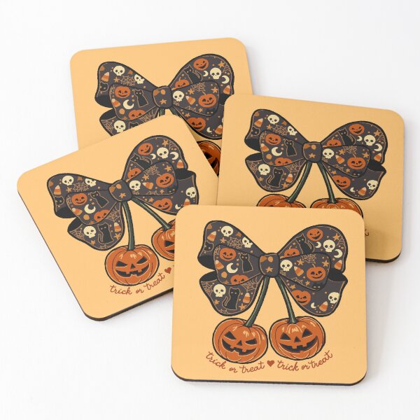 Item preview, Halloween "Trick or Treat" Pumpkin Bow designed and sold by GiaficDesigns.