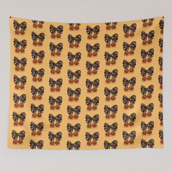 Item preview, Halloween "Trick or Treat" Pumpkin Bow designed and sold by GiaficDesigns.