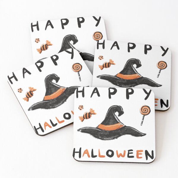 Item preview, Witch candy happy halloween card  designed and sold by Rachiearts.