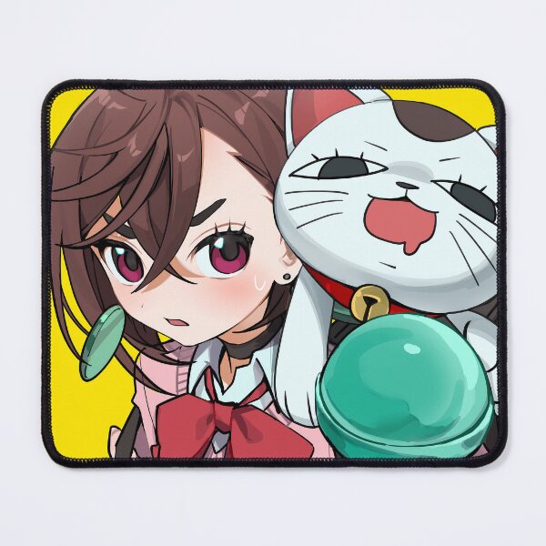 Item preview, Turbo Granny Dandadan Anime Girl Sidekick Cat designed and sold by Tokyonomad.