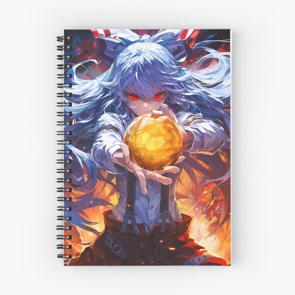 Item preview, Fujiwara no Mokou Touhou Anime Eternal Fire Phoenix Warrior designed and sold by Tokyonomad.