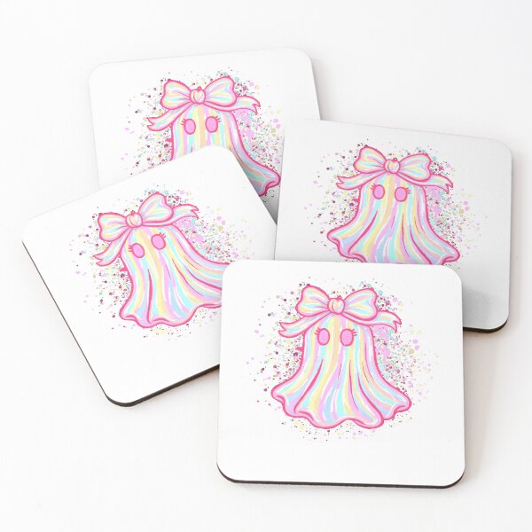 Item preview, Preppy Pink Ghost designed and sold by Holvasterlund.