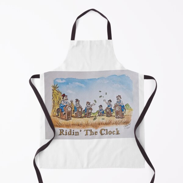 Item preview, Ridin' The Clock designed and sold by Janie Farist Watercolor.