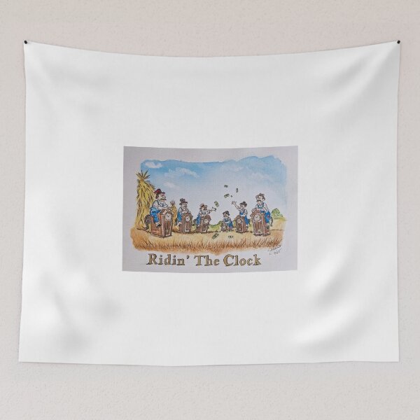 Item preview, Ridin' The Clock designed and sold by Janie Farist Watercolor.