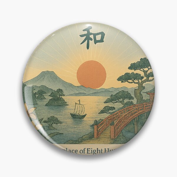 Item preview, Spirit of Matsushima – Sunrise of Harmony （松島の心 ― 和の光、朝日の輝き） designed and sold by WaOneWish2025.