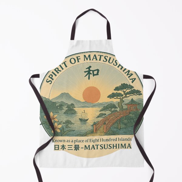 Item preview, Spirit of Matsushima – Sunrise of Harmony (松島の心 ― 和の光、朝日の輝き) designed and sold by WaOneWish2025.