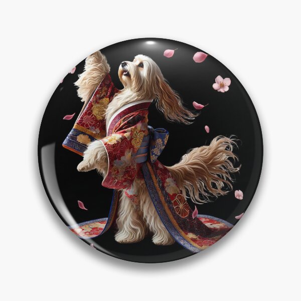 Artikelvorschau, Havaneser Japanische Kunst Kimono Harajuku Hundeliebhaber entworfen und verkauft von Kimberley King Art King Art.