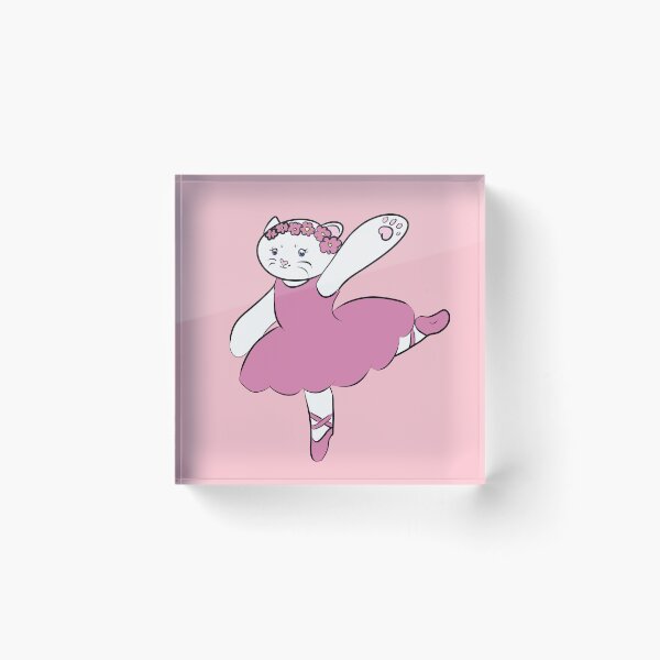 Item preview, Cute Cat Ballerina designed and sold by HugSomeNettles.