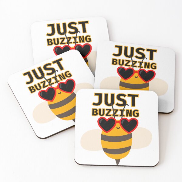 Item preview, Funny Bee | Sunglasses Bee Meme | Kawaii Cartoon Flying Bee designed and sold by thechalkpit.