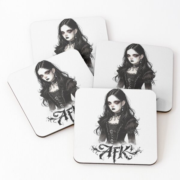 Item preview, AFK -  Emo Goth Girl design designed and sold by Vintage Designs +.