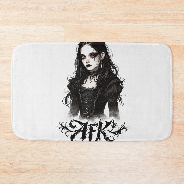 Item preview, AFK -  Emo Goth Girl design designed and sold by Vintage Designs +.