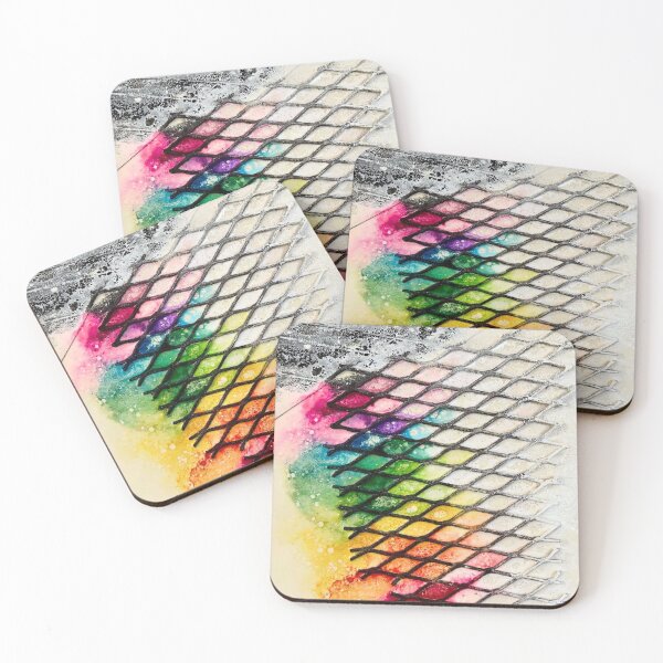 Item preview, "Shine", Encaustic Mixed Media designed and sold by PhoenixNest Design.