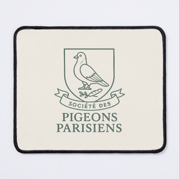 Item preview, Parisian Pigeon Society – Parisian Humor Coat of Arms designed and sold by Bratak.