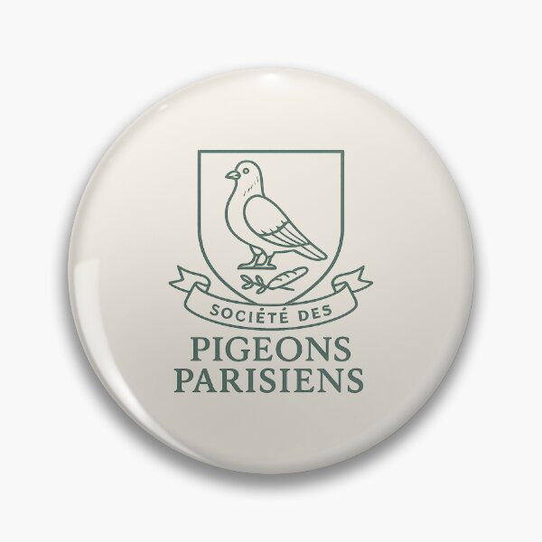 Item preview, Parisian Pigeon Society – Parisian Humor Coat of Arms designed and sold by Bratak.