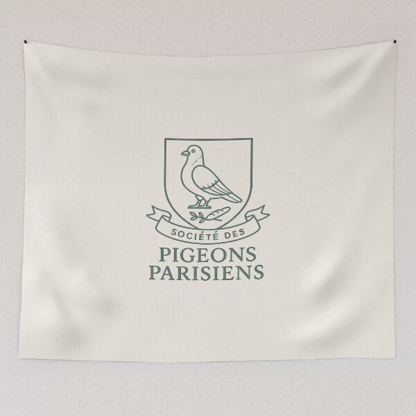 Item preview, Parisian Pigeon Society – Parisian Humor Coat of Arms designed and sold by Bratak.