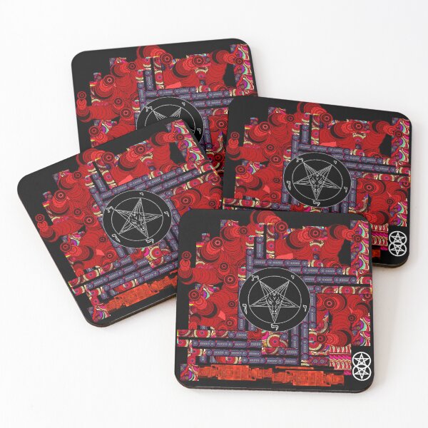 Item preview, Baphomet Cyberpunk Pentagram Breakout Design sigil designed and sold by JashJhaveri.