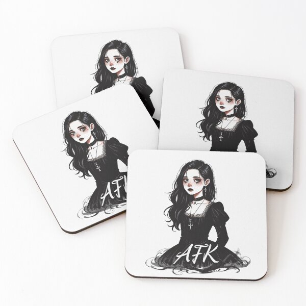 Item preview, AFK -  Emo Goth Girl design designed and sold by Vintage Designs +.