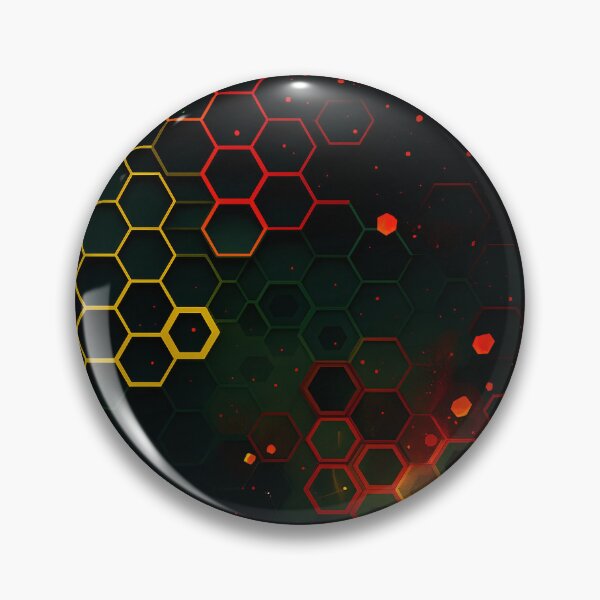Item preview, Neon Honeycomb designed and sold by Kaleidoscope Print.