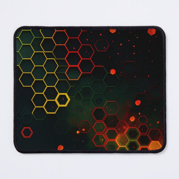 Item preview, Neon Honeycomb designed and sold by Kaleidoscope Print.