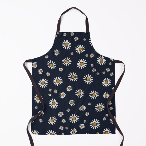 Item preview, Daisy Flower Pattern on Dark Navy Blue designed and sold by Love, Amy.