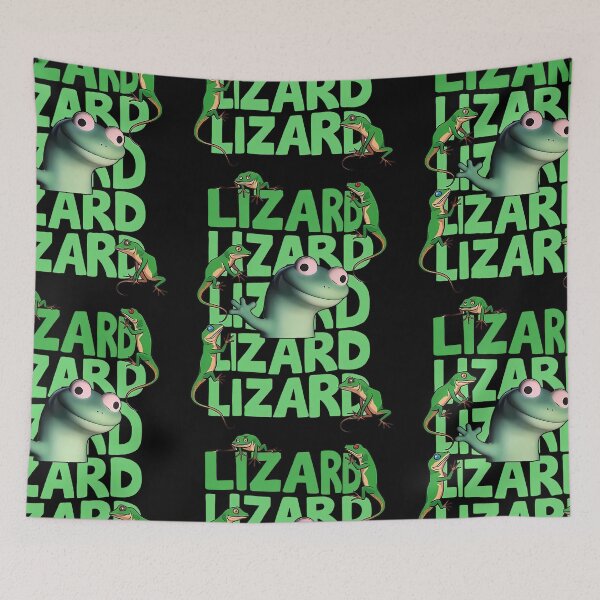 Item preview, Lizard Lizard Lizard – Funny Cartoon Gecko Meme Design designed and sold by DamianRoy88.