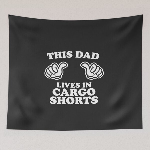 Item preview, This Dad Lives in Cargo Shorts designed and sold by shitpostee.