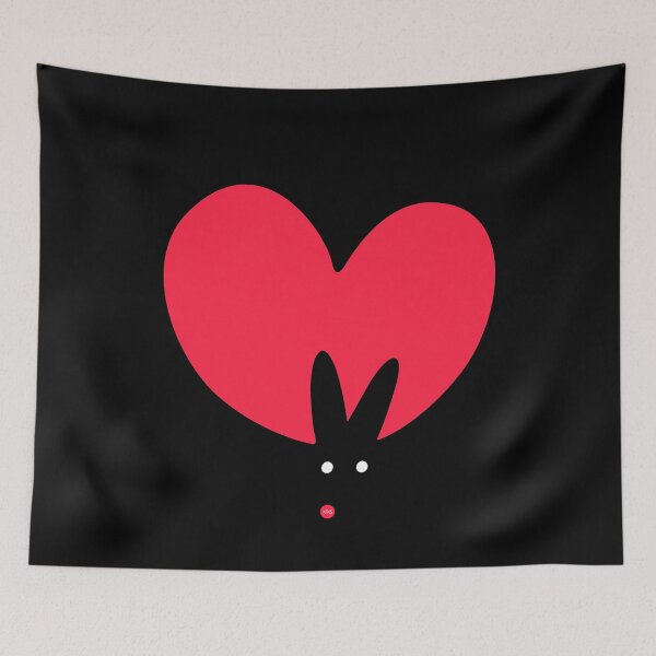 Item preview, Rabbit heartbeat (fo) I designed and sold by XUSRedbubble.