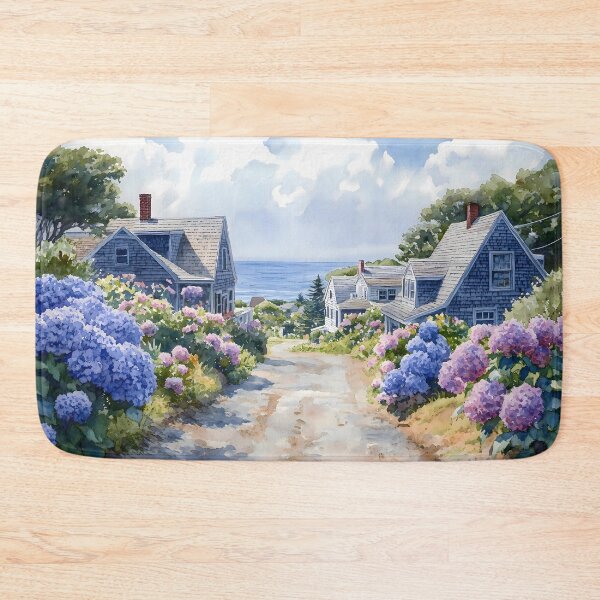 Item preview, Cape Cod Coastal Townscape designed and sold by daila70.